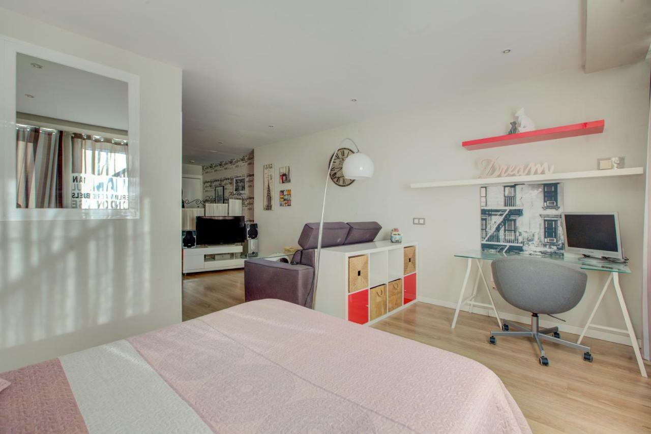 Apartamento Loft En Plaza Espana Madrid Kültér fotó